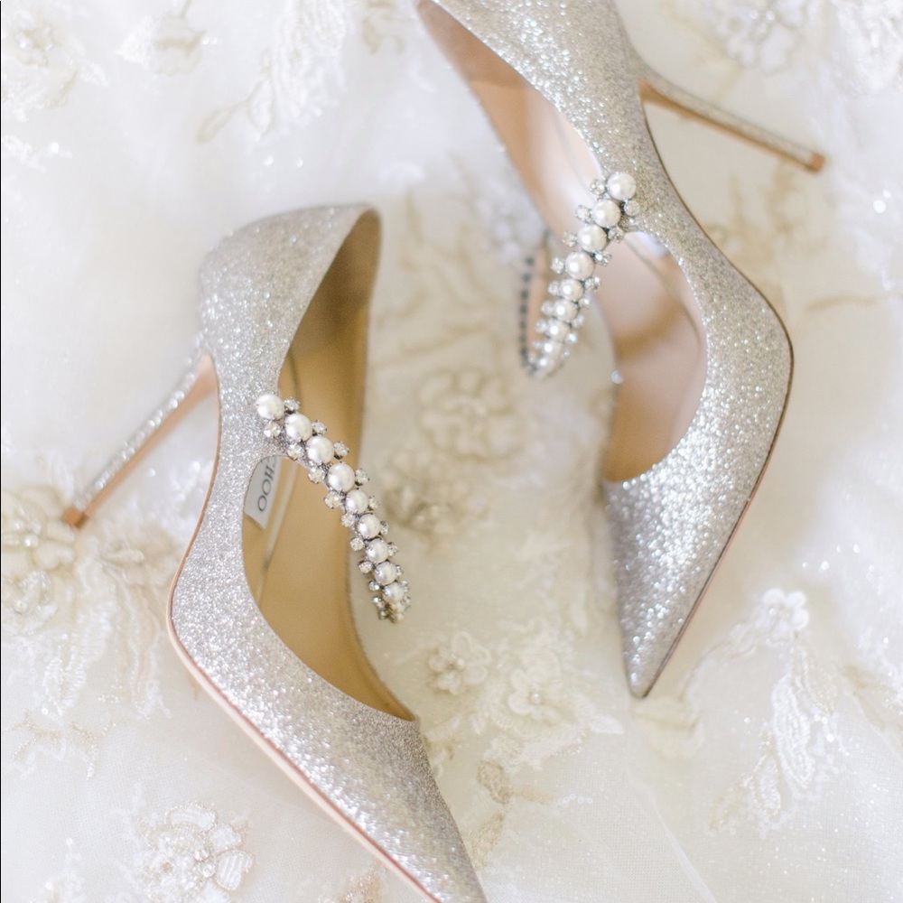 Jimmy Choo Bridal Heels Baily 100